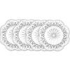 Appetizer Sets|Dublin Dining|Godinger Dublin Crystal Scalloped Canape Plate, Set of 4