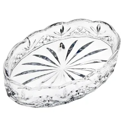 Dublin Décor|Bathroom Accessories|Godinger Dublin Crystal Scalloped Soap Dish