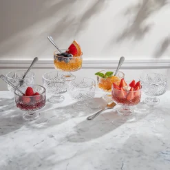 Serving Bowls|Dublin Kitchen|Godinger Dublin Crystal Tasters Trifle 16 Piece Set