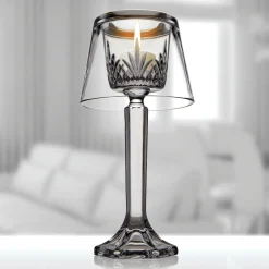 Candles & Candleholders|Godinger Dublin Crystal Votive Holder Lamp