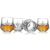 Dof & Highball|Dublin Glassware|Godinger Dublin Crystal Whiskey, Set of 4