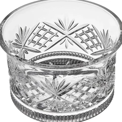 Coasters|Dublin Glassware|Godinger Dublin Crystal Wine Bottle Coaster