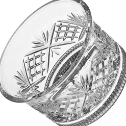 Coasters|Dublin Glassware|Godinger Dublin Crystal Wine Bottle Coaster