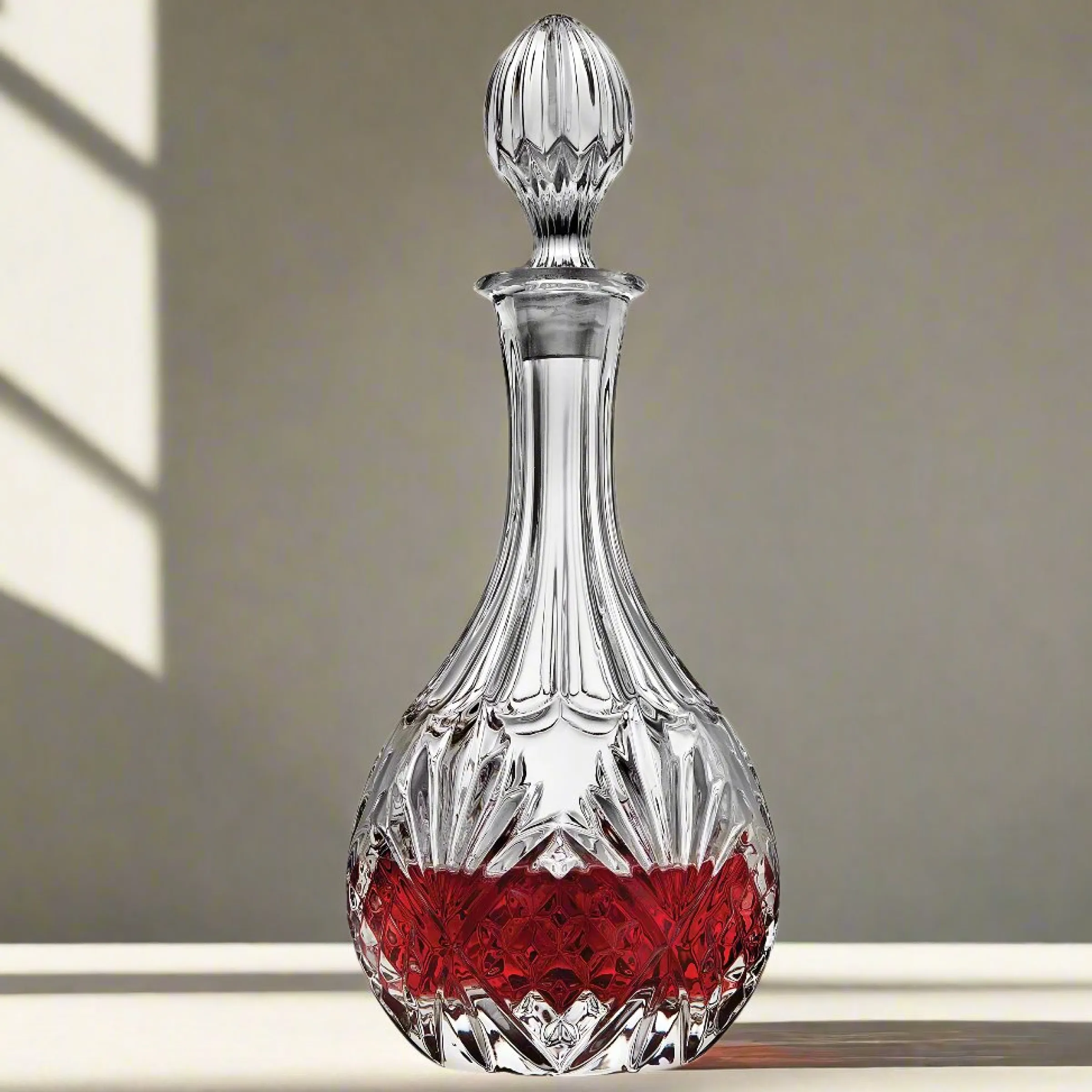 Decanter & Decanter Sets|Dublin Glassware|Godinger Dublin Crystal Wine Decanter