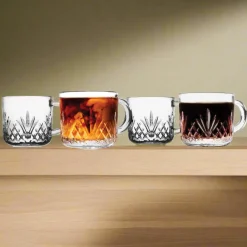 Dublin Kitchen|Mugs & Teacups|Godinger Dublin Espresso Mug, Set of 4