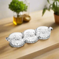 Coasters|Serving Trays|Godinger Dublin Triple Bottle Coaster