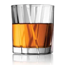 Dof & Highball|Godinger Glacier Double Old Fashion Glass, Set of 4
