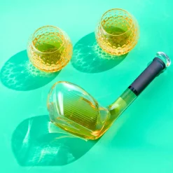 Decanter & Decanter Sets|Godinger Golf 3 Piece Decanter Whiskey Set