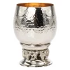 Kiddish Cups|Godinger Grape Hammered Kiddush Cup