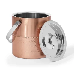 Barware Sets|Godinger Hammered Copper 9 Piece Bar Tool Set