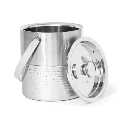 Barware Sets|Godinger Hammered Stainless Steel 9 Piece Bar Tool Set