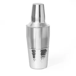 Barware Sets|Godinger Hammered Stainless Steel 9 Piece Bar Tool Set