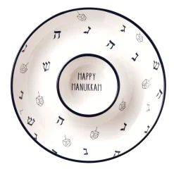 Hanukkah|Godinger Hanukkah Dreidel Chip & Dip