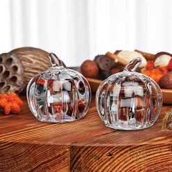 Salt & Pepper|Godinger Harvest Pumpkin Salt & Pepper Shaker Set
