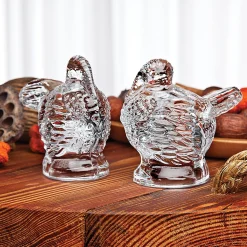 Salt & Pepper|Godinger Harvest Turkey Salt & Pepper Shaker Set