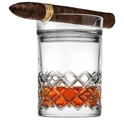 Dof & Highball|Godinger Hatch Cigar Double Old Fashion Glass