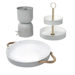 Specialty Serving|Godinger Havana Two Tiered Serving Stand