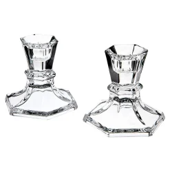 Candles & Candleholders|Godinger Hexagon Tapered Candlestick Set