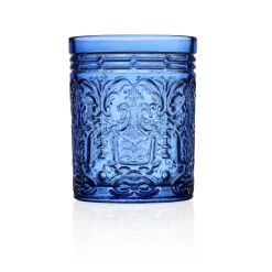 Dof & Highball|Godinger Jax Blue Double Old Fashion, Set of 4