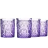 Dof & Highball|Godinger Jax Lavender Double Old Fashion, Set of 4