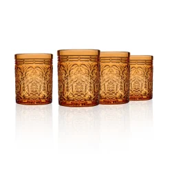 Dof & Highball|Godinger Jax Orange Spice Double Old Fashion, Set of 4