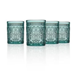 Dof & Highball|Godinger Jax Seafoam Double Old Fashion, Set of 4