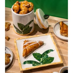 Kitchen Storage|Godinger Jill Zarin Palm Beach Storage Canister