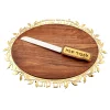 Challah Boards|Godinger Judaica Reserve Gold Wood Challah Board
