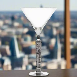 Martini & Coupes|Godinger Landmark Big Ben Martini