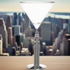 Martini & Coupes|Godinger Landmark Empire State Martini