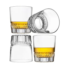 Dof & Highball|Godinger Latitude Double Old Fashion, Set of 4