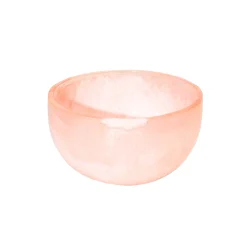 Bowls|Serving Bowls|Godinger Lucente Pink Resin Snack Bowl
