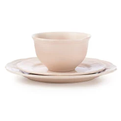 Everyday Dinnerware|Godinger Madison Blush Stoneware 12 Piece Dinnerware Set, Service for 4