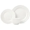 Everyday Dinnerware|Godinger Madison White Stoneware 12 Piece Dinnerware Set, Service for 4
