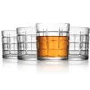 Dof & Highball|Godinger Maeve Double Old Fashion Glass, Set of 4