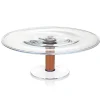 Cake Stands|Godinger Mandril Copper Large Footed Cake Stand