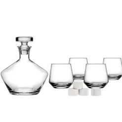 Decanter & Decanter Sets|Godinger Marmont 9 Piece Decanter Whiskey Set