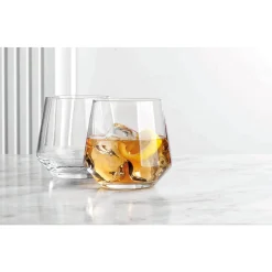 Dof & Highball|Godinger Marmont Double Old Fashion Glass, Set of 4