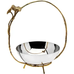 Serving Bowls|Godinger Mayfair Handled Nut Bowl