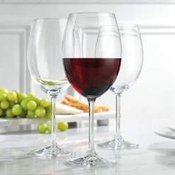 Wine & Champagne|Godinger Meridian Red Wine Glass, Set of 4