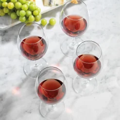 Stemless|Godinger Meridian Stemless Wine Glass, Set of 4