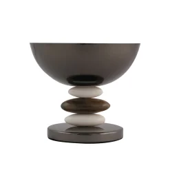Serving Bowls|Godinger Midnight Pebble Footed Nut Bowl