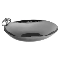 Specialty Serving|Godinger Midnight Pebble Oval Nut Bowl