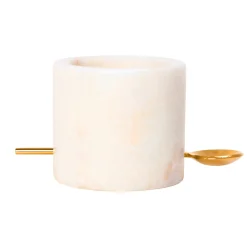 Salt & Pepper|Godinger Pacha Marble Salt & Pepper Cellar Set