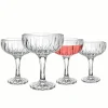 Martini & Coupes|Godinger Parallels Coupe, Set of 4