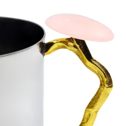 Wash Cups|Godinger Pink Resin Wash Cup