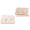 Coasters|Godinger Pink Terrazzo Glass Coaster Set