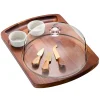 Acrylic|Serving & Cheese Boards|Godinger Prairie Farms 7 Piece Cheese Board Set