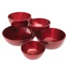 Serving Bowls|Godinger Red Serving Cluster Bowl