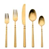 Flatware Sets|Godinger Regal Gold 18/10 Stainless Steel 20 Piece Flatware Set, Service For 4